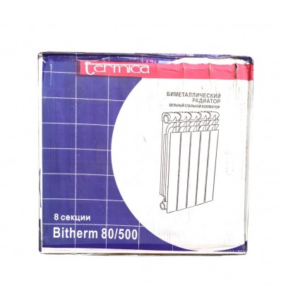 Біметалічний радіатор для опалення Bitherm 80*500