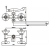 Змішувач для ванни HB 140 Dominox St