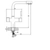Змішувач для кухні з виходом для питної води HB Hans 021